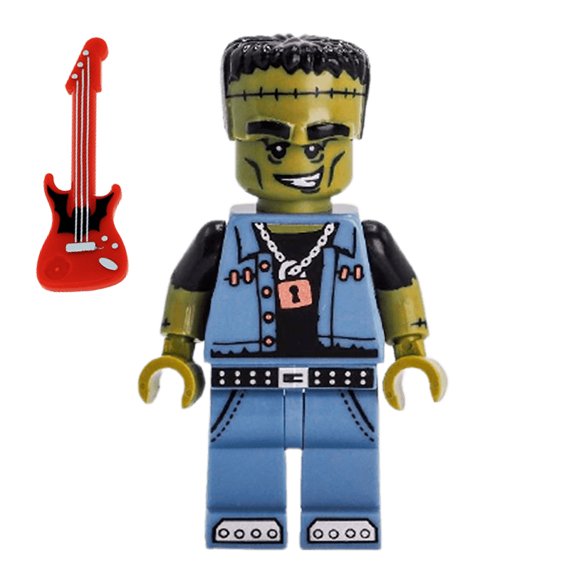 Фігурка Lego Collectible Minifigures Series 14 col14-12 Новий Monster Rocker - Retromagaz