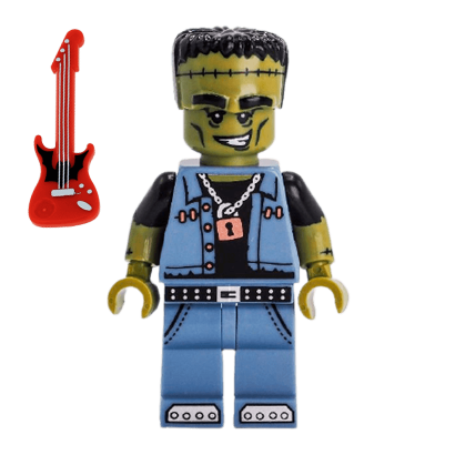 Фигурка Lego Monster Rocker Collectible Minifigures Series 14 col14-12 Новый - Retromagaz