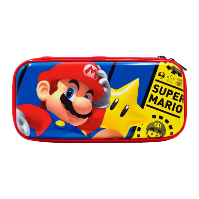 Чехол Твердый Nintendo Switch Super Mario Red Blue Б/У - Retromagaz