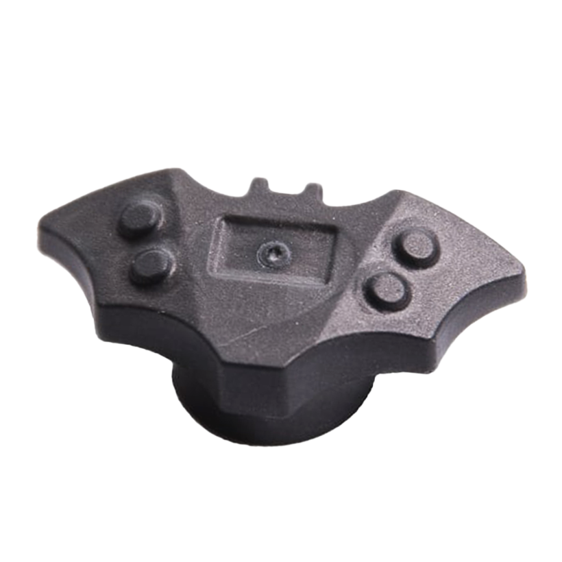 Зброя 4шт Lego Метальна Batarang Very Small 37720b 6236812 Pearl Dark Grey Б/У - Retromagaz