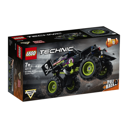 Набір Lego Monster Jam Grave Digger Technic 42118 Новий - Retromagaz