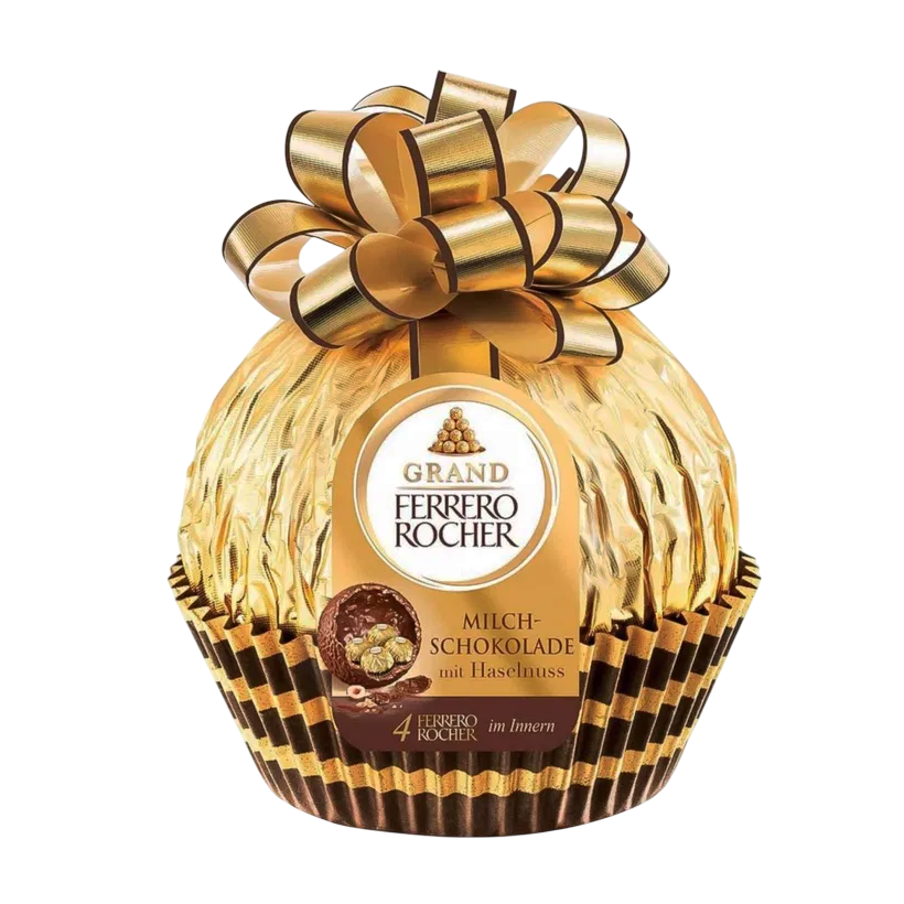 Шоколад Молочний Ferrero Rocher Гігантська Куля Grand 125g - Retromagaz