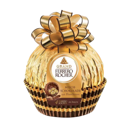 Шоколад Молочный Ferrero Rocher Гигантский Шар Grand 125g - Retromagaz