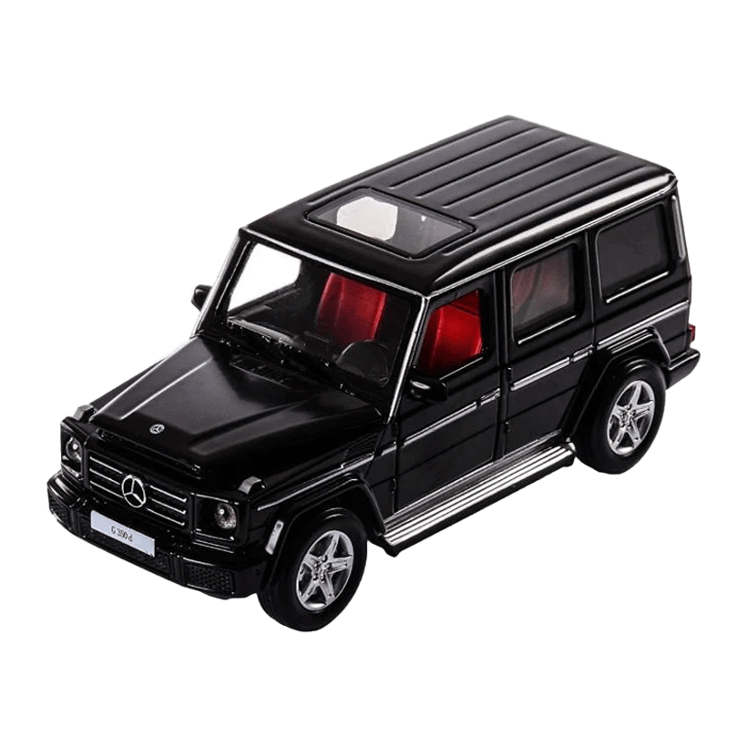 Машинка Автопром Mercedes-Benz G 350 d 1:32 Black - Retromagaz