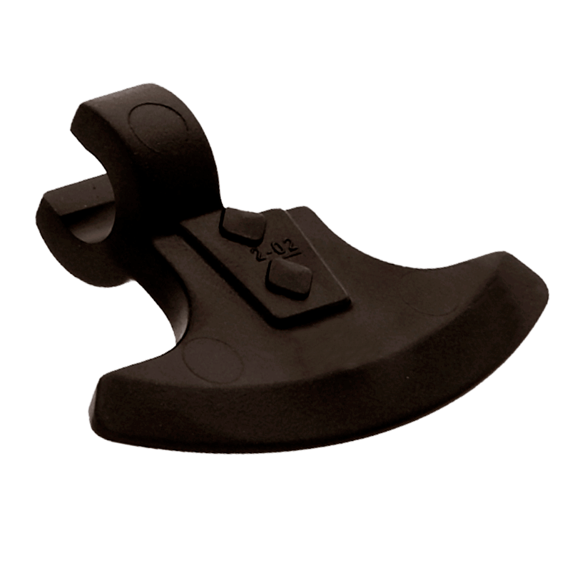 Оружие 4шт Lego Топор Head Clip-on 53705 53454 4273400 Black Б/У - Retromagaz