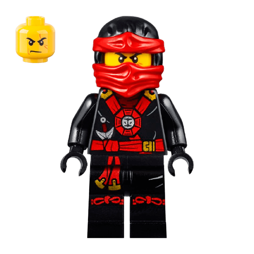 Фигурка Lego Ninjago Ninja Kai Deepstone Armor njo148 Б/У Нормальный - Retromagaz