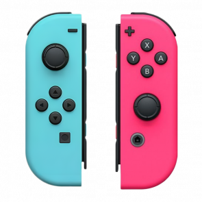 Контролери Бездротовий Nintendo Switch Joy-Con Blue Pink Б/У - Retromagaz