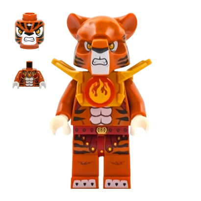 Фігурка Lego Tiger Tribe Trakkar Armor Legends of Chima loc140 Б/У - Retromagaz