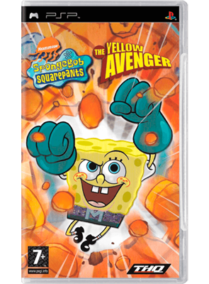 Игра Sony PlayStation Portable SpongeBob SquarePants Yellow Avenger Английская Версия + Коробка Б/У Хороший