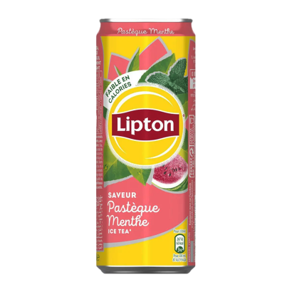 Чай Холодний Lipton Watermelon & Mint 330ml - Retromagaz