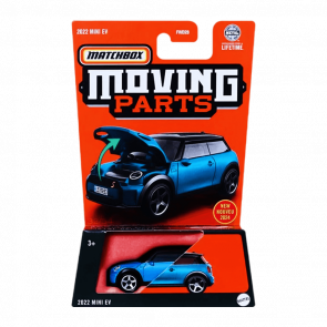 Тематична Машинка Matchbox Mini Cooper 2022 Mini EV Moving Parts 1:64 FWD28/HVM80 Blue