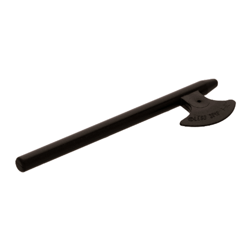 Зброя 4шт Lego Сокира Halberd 3848 4585482 4617221 Pearl Dark Grey Б/У - Retromagaz