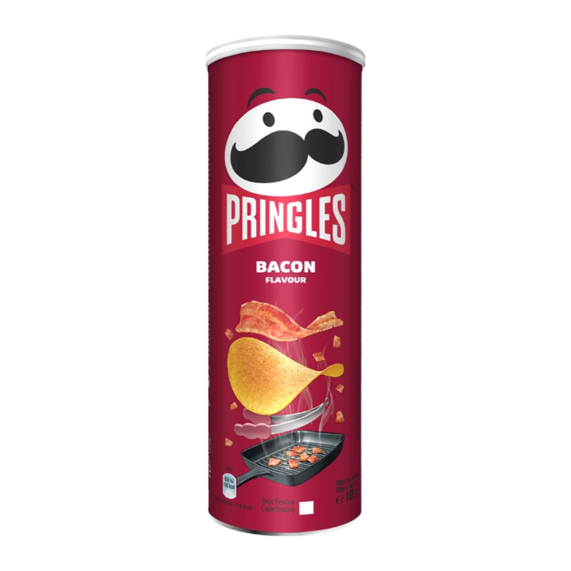 Чипсы Pringles Bacon 165g - Retromagaz
