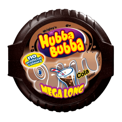 Жевательная Резинка Hubba Bubba Mega Lang Cola 56g 4009900542012 - Retromagaz
