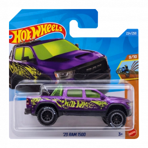 Машинка Базова Hot Wheels ’23 Ram 1500 Super Treasure Hunt STH HW Euro 1:64 JJM27 Purple - Retromagaz