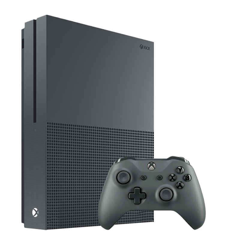 Набор Консоль Microsoft Xbox One S Special Edition 1TB Grey Б/У  + Геймпад Беспроводной Gold Rush Version 2 Dark - Retromagaz