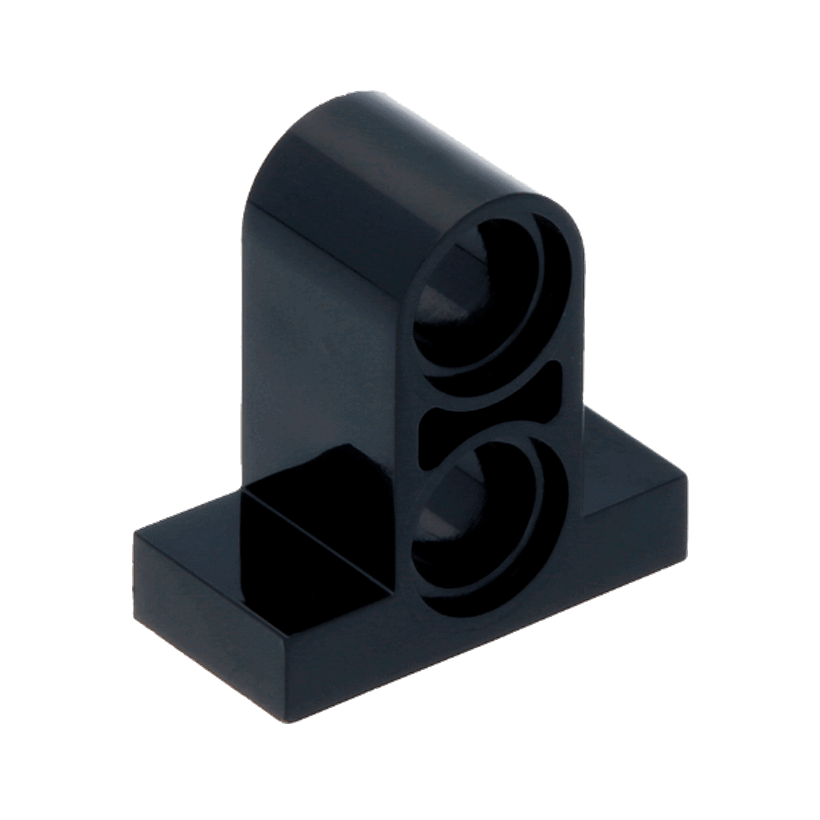 Technic 50шт Lego З'єднувач Інше Plate with 2 Holes 2L 32530 4144024 Black Б/У - Retromagaz