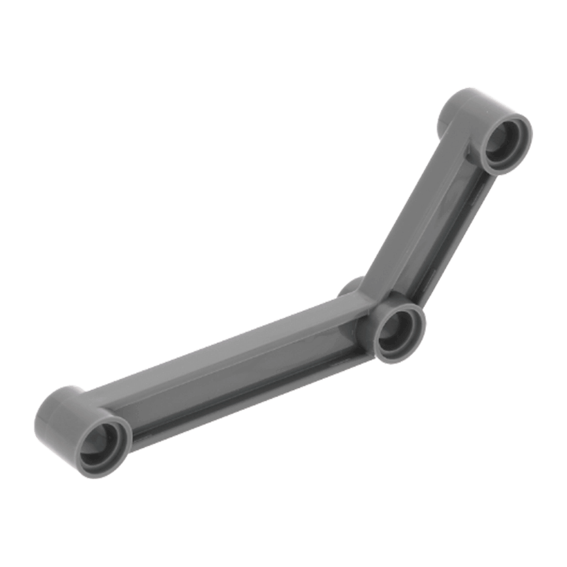 Technic 10шт Lego Другое Link Bent (6 - 4) 1 x 9 64451 4539297 6170705 Dark Bluish Grey Б/У - Retromagaz