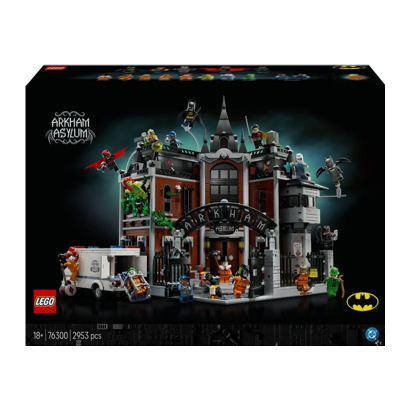 Конструктор Lego Arkham Asylum Аркхем Асилум 76300 Новый - Retromagaz