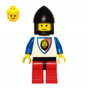 Фигурка Lego Royal Knights Knight 1 Black Chin-Guard Castle cas061 Б/У