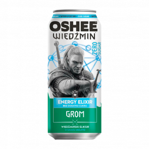 Напиток Энергетический Oshee Witcher Energy Elixir Grom Mojito Zero 500ml - Retromagaz