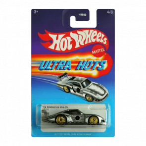 Тематична Машинка Hot Wheels '78 Porsche 935-78 Ultra Hots 1:64 HDG52/HRX11 Silver