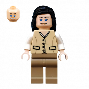 Фигурка Lego Indiana Jones Marion Ravenwood Tan Vest Dark Tan Legs Films iaj019 Б/У - Retromagaz