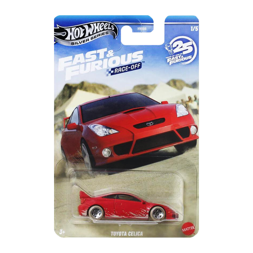 Тематична Машинка Hot Wheels Toyota Celica Fast & Furious 1:64 JKX15 Red - Retromagaz