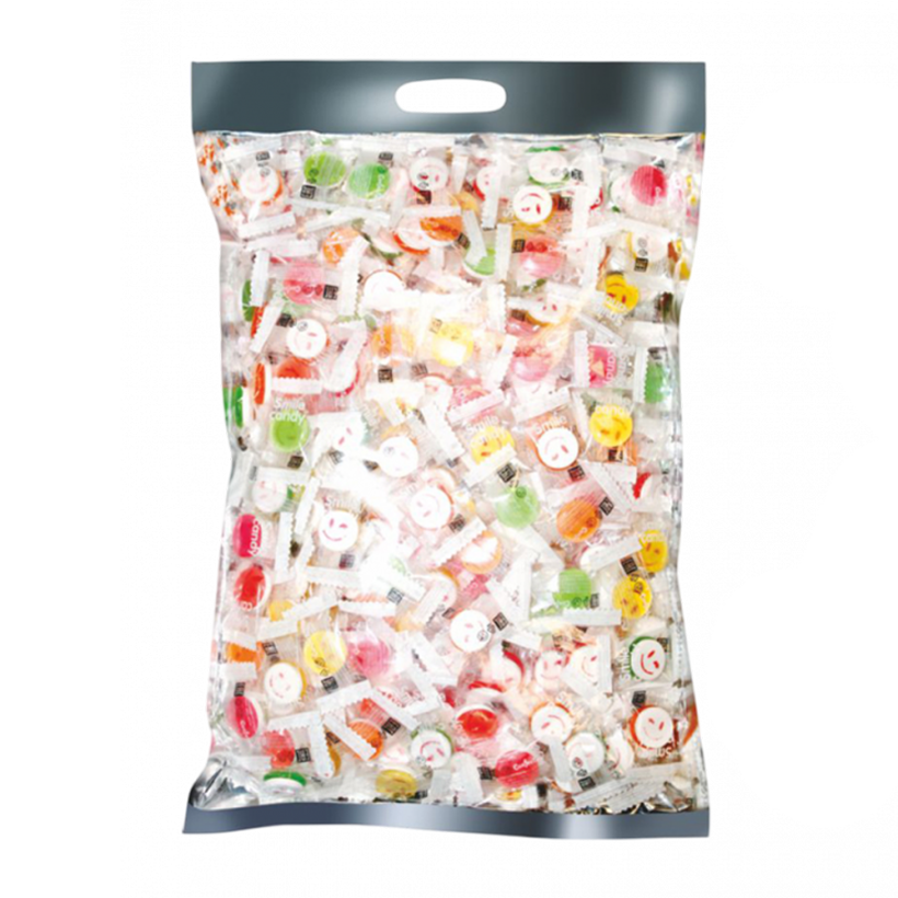 Цукерки Make Joy Карамель Льодяникова Smile Сandy Mix 1000g - Retromagaz