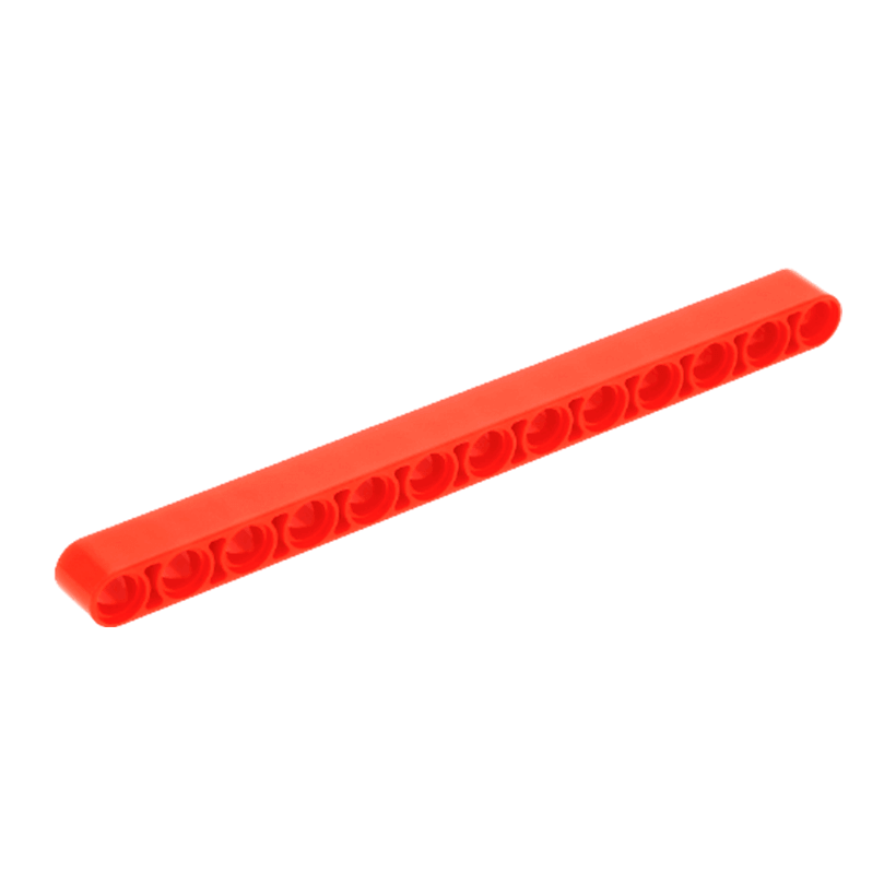 Technic Lego Балка Товста Пряма 1 x 13 41239 32277 4262082 4522938 Red 10шт Б/У - Retromagaz