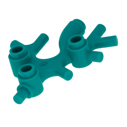 Растение Lego Другое Thallus Seaweed Coral 49577 6262134 Dark Turquoise 2шт Б/У - Retromagaz