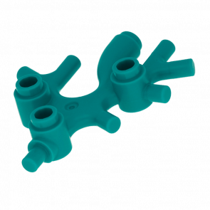 Рослина Lego Thallus Seaweed Coral Інше 49577 6262134 Dark Turquoise 2шт Б/У - Retromagaz