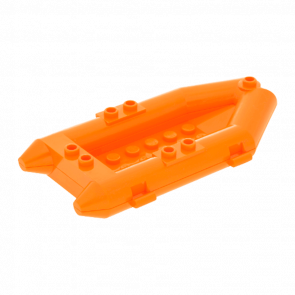 Для Судна Lego Основа Rubber Raft Small 30086 75977 4527308 6029882 Orange 2шт Б/У Хорооший