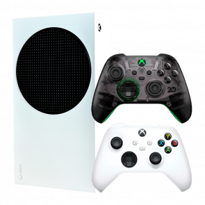 Набір Консоль Microsoft Xbox Series S 512GB (889842651386) White Новий + Геймпад Бездротовий 20th Anniversary Grey 20th Anniversary Набір Консоль Microsoft Xbox Series S 512GB (889842651386) White Новий + Геймпад Бездротовий 20th Anniversary Grey 20th Anniversary - Retromagaz