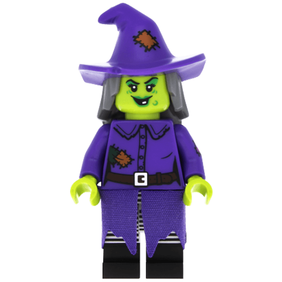 Фигурка Lego Wacky Witch Collectible Minifigures Series 14 col214 1 Б/У - Retromagaz