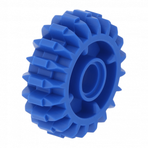 Technic Lego 20 Tooth Double Bevel with Clutch on Both Sides Шестерня 35185 6224999 Blue 2шт Б/У