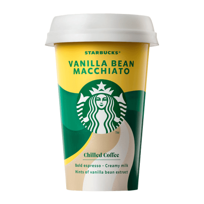 Напиток Starbucks Кофейный Vanilla Bean Macchiato 220ml - Retromagaz