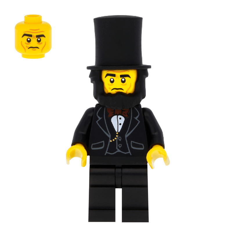 Фигурка Lego The Lego Movie Abraham Lincoln Cartoons tlm005 Б/У - Retromagaz