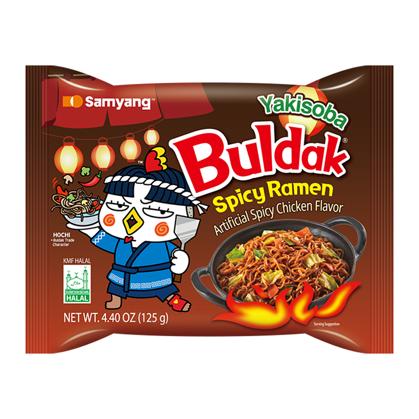 Лапша Samyang BuldakYakisoba (Якисоба) Острая 145g - Retromagaz