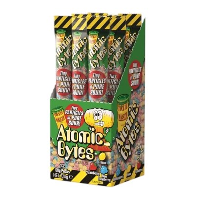 Конфеты 12шт Toxic Waste Atomic Bytes 60g - Retromagaz