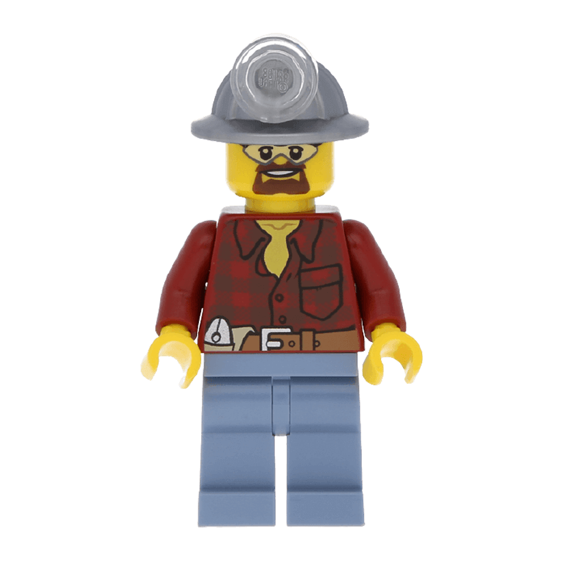 Lego Фигурка City Construction Worker Строитель 2 cty0309 1 Ориг Б/У H - Retromagaz