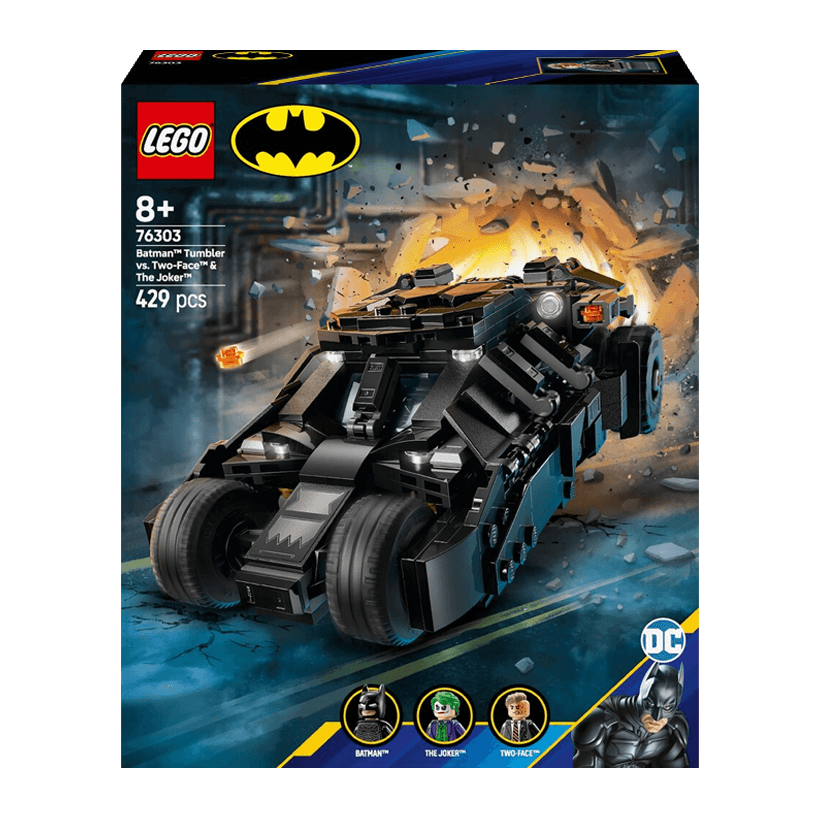 Конструктор Lego Бетмен Тумблер Проти Дволикого і Джокера DC 76303 Новий - Retromagaz