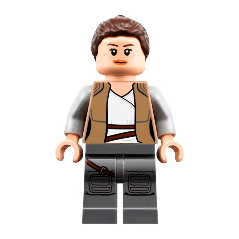Фігурка Lego Джедай Rey Dark Tan Jacket Star Wars sw0888 Б/У - Retromagaz