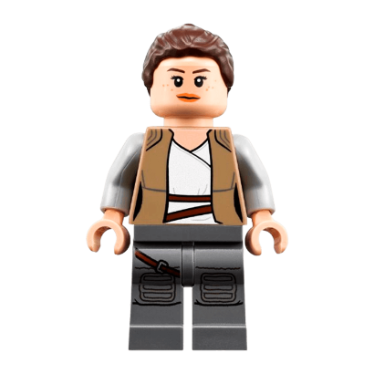 Фігурка Lego Rey Dark Tan Jacket Star Wars Джедай sw0888 Б/У - Retromagaz