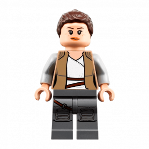 Фігурка Lego Rey Dark Tan Jacket Star Wars Джедай sw0888 Б/У
