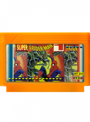 Гра RMC Famicom Dendy Spider-Man: Return of the Sinister Six 90х Англійська Версія Тільки Картридж Б/У