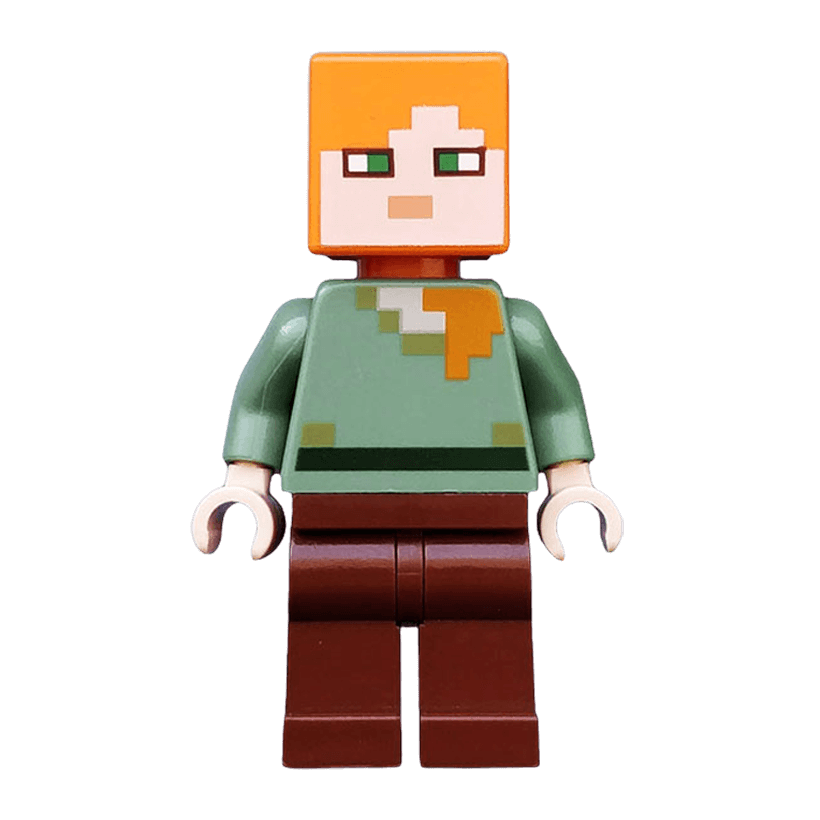 Фігурка Lego Minecraft Alex Games min017 Б/У - Retromagaz
