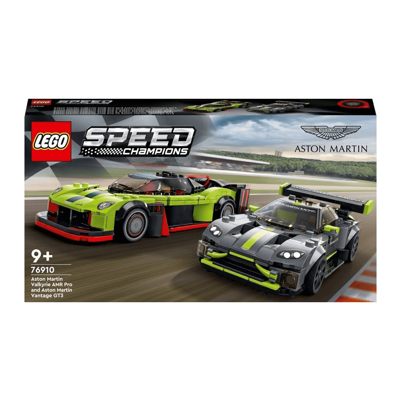 Конструктор Lego Aston Martin Valkyrie AMR Pro і Aston Martin Vantage GT3 Speed Champions 76910 Новий - Retromagaz