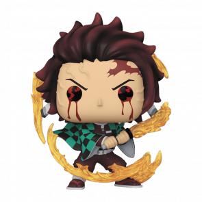 Фигурка FUNKO POP! Клинок Рассекающий Демонов Тандзиро Камадо Demon Slayer Tanjiro Kamado Sun Breathing 116mm 1748 80334 - Retromagaz