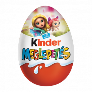 Шоколадное Яйцо Kinder Surprise Applaydu для Девочек Новая Серия 20g - Retromagaz